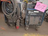 a lot of equipment that is sitting on the ground