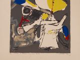 an image of a painting of a woman holding a yellow umbrella