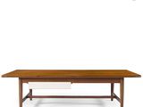 an image of a wooden table on a white background