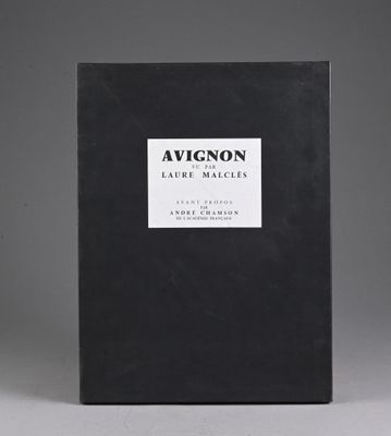 MALCLÈS, Laure.- Avignon vu par Laure Malclès. Avant-propos …