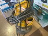 a box of tools on a table in a store