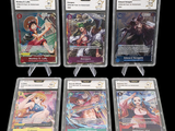 five cards in each of the four different styles of cards