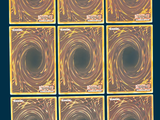 six squares of yellow and brown squares with a black background