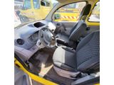 a small car with a steering wheel and a seat in it