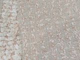 two pieces of fabric are laid out on top of each other