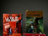 two books that are sitting on top of each other