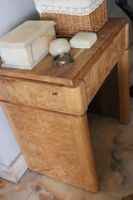 Coffre à décor marqueté d'étoiles en loupe Dim : 48 x 41, 58… (photo 4)