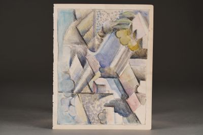 a picture of a picture of a painting on a table