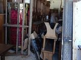 a room with a lot of furniture in it