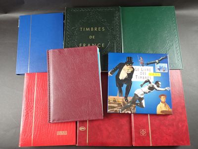 1 carton d'une collection de France en 6 albums depuis 1849 …