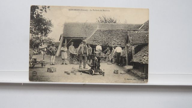 Azérables : La Tuilerie de Beauvais. TBE. Carte rare !!!