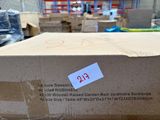a box with a price tag on it sitting on a table