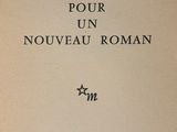 an old book with a black and white title on it