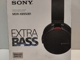 the box of the sony extra bass headphones is open and ready to be used