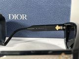 christian dior sunglasses in black with gold details