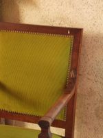 FAUTEUIL en acajou et placage d'acajou, pieds glaive. (photo 2)