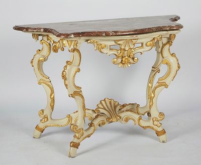 an image of a table with a marble top