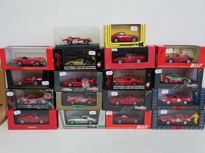a lot of toy cars in the boxes on the table