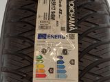a close up of a tire with a label on it