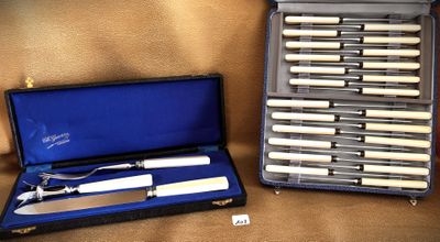 a case with a knife and a knife set in it
