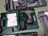many different tools in the case on the floor