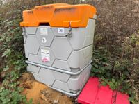 Cuve à gasoil (750 Litres) avec bac à sable en PVC rouge (00… (photo 2)