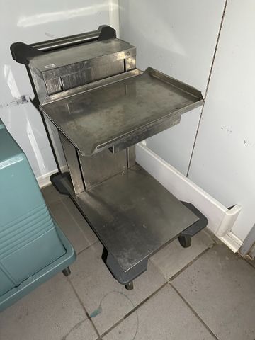 Chariot inox BLANCO plateau tablette télescopique, de 2017