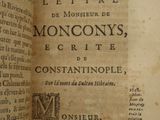 an old book with a picture of a man on it