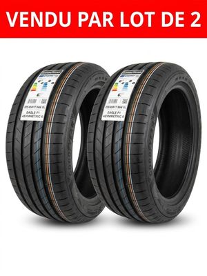 une paire de pneus portant la mention « vendu par lot de 2 »