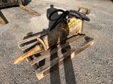 a large piece of wood sitting on top of a pallet