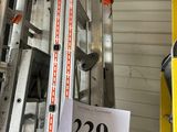 a lot of ladders that are in the store for sale