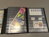 three different types of stamps on a binder