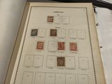 a book with a bunch of stamps on it