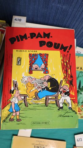 Lot de BD: ZIG et PUCE: 4 volumes. BICOT: 2 volumes. PIM PAM POUM...
