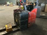 an image of a forklift in a warehouse