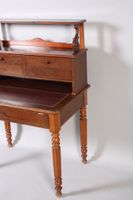 bureau à gradin Louis Philippe en placage d'acajou (photo 6)
