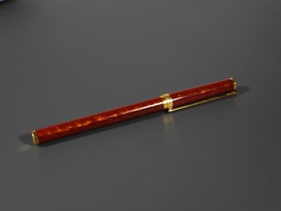 S.T. DUPONT Paris Stylo à mine en laque de Chine rouge