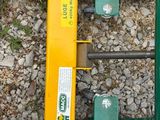 a close up of a clamp on a pile of rocks