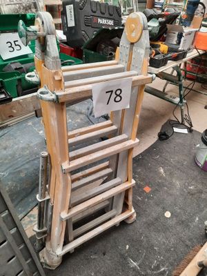 Échelle transformable alu MACC modèle ESCAMAC 4 m - Photo 1