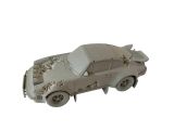 an image of a model of a car made out of paper