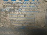 an image of a close up of a sign on a machine
