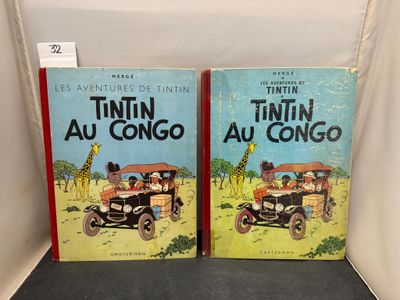 Hergé. « Tintin au Congo ». Casterman 1949.