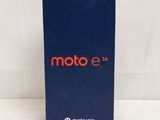 the motorola e4 box is open on a white surface