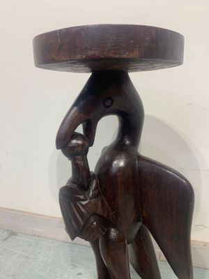 FON, Bénin. Bois dur, patine ancienne.
