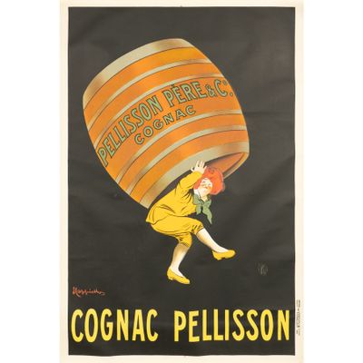 Cognac Pellisson Affiche Lithographie [Non-Toile]