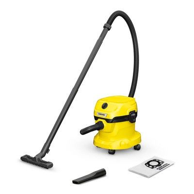 Aspirateur de chantier eau et poussières Karcher WD 2 Plus