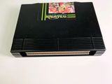 a black game console sitting on top of a white table