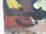 a painting of a painting of fruit on a table