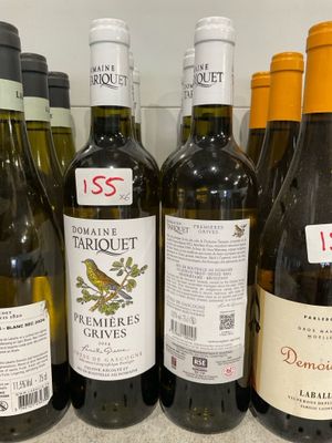 6B de Côtes de Gascogne « Premières Grives » 2024 en 75cl pa… - Photo 1