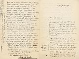 un vieux livre comportant une page sur laquelle figurent des notes manuscrites